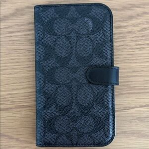 Coach iPhone 15 Case & Card Holder with removable Phone Case